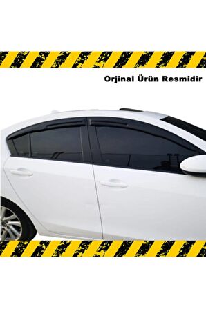 Mazda 3 Mügen Cam Rüzgarlığı Sedan 2009-2014 Arası 4 Lü Set