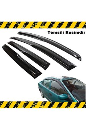 Mazda 323 Familia Mügen Cam Rüzgarlığı 1996-1999 Arası 4 Lü Set