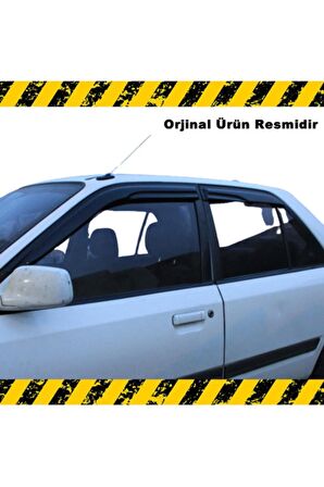 Mazda 323 Mügen Cam Rüzgarlığı Sedan 1990-1997 Arası 4 Lü Set