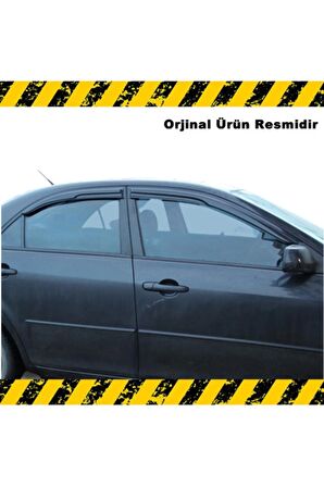 Mazda 6 Mügen Cam Rüzgarlığı Sedan 2003-2007 Arası 4 Lü Set