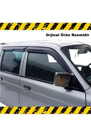 Mitsubishi L200 Mügen  Uyumlu Cam Rüzgarlığı 1999 - 2007 Arası 4 Lü Set