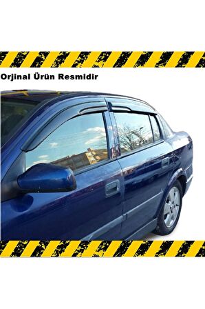 Opel Astra G Mügen Cam Rüzgarlığı Sedan 1998-2009 Arası 4 Lü Set