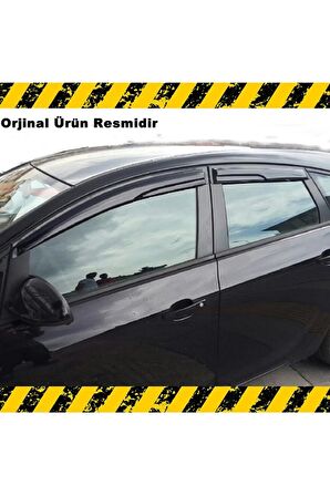 Opel Astra J Mügen Cam Rüzgarlığı Hb 2010-2016 Arası 4 Lü Set