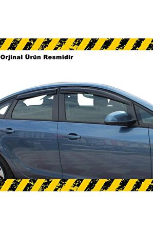 Opel Astra J Mügen Cam Rüzgarlığı Sedan 2012-2020 Arası 4 Lü Set