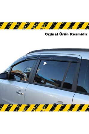 Opel Zafira Mügen Cam Rüzgarlığı 2000-2011 Arası 4 Lü Set