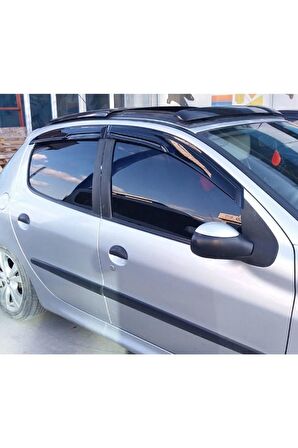 Peugeot 206 Mügen Cam Rüzgarlığı 1998-2012 Arası 4 Lü Takım