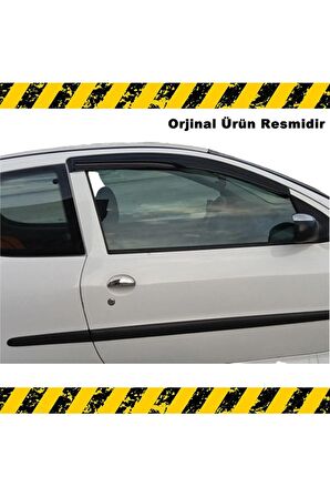 Peugeot 206 Van Mügen Cam Rüzgarlığı Tek Kapı Ön Iki Cam 2 Li Takım