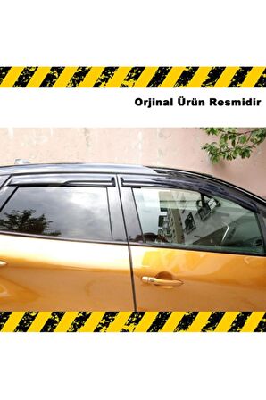 Renault Captur Mügen Cam Rüzgarlığı 2013-2020 Arası 4 Lü Set