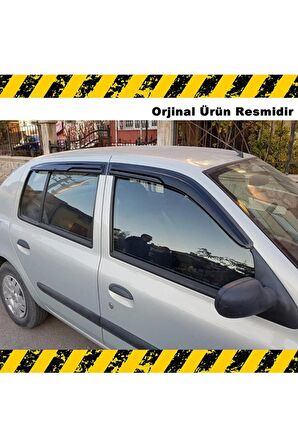 Renault Clio 2 Mügen Cam Rüzgarlığı Hb 1999-2008 Arası 4 Lü Set