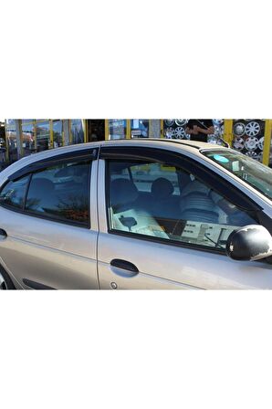Renault Megane 1 Mügen Cam Rüzgarlığı Sedan 1996-2004 Arası 4 Lü Takım