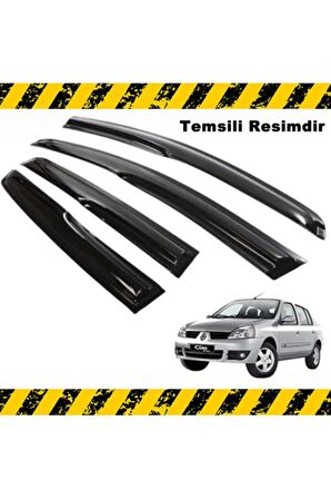 Renault Symbol Mügen Cam Rüzgarlığı 1999-2008 Arası Tüm Kasalar 4 Lü Set