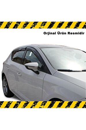 Seat Leon Mügen Cam Rüzgarlığı 2013 - 2020 Arası 4 Lü Set