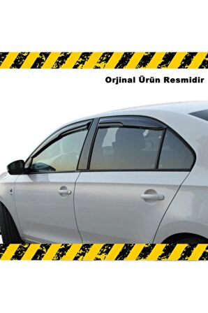 Seat Toledo Mügen Cam Rüzgarlığı 2013-2017 Arası 4 Lü Set