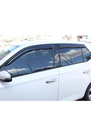 Skoda Fabia Mügen Cam Rüzgarlığı 2014 - 2019 Arası 4'Lü Takım