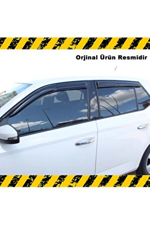 Skoda Fabia Mügen Cam Rüzgarlığı 2014-2020 Arası 4 Lü Set