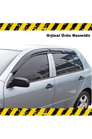 Skoda Fabia Mügen Cam Rüzgarlığı Hb 2000-2009 Arası 4 Lü Set