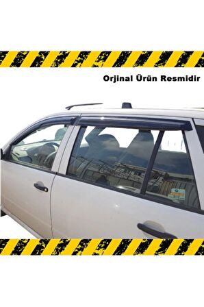 Skoda Fabia Stw Mügen Cam Rüzgarlığı 2000-2009 Arası 4 Lü Set