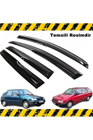 Skoda Felicia Mügen Cam Rüzgarlığı Tüm Kasalara Uyumlu 4 Lü Set