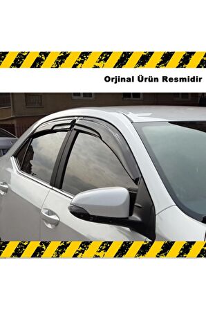 Toyota Corolla Mügen Cam Rüzgarlığı 2013 - 2018 Arası 4 Lü Set