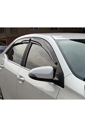 Toyota Corolla Mügen Cam Rüzgarlığı 2013-2019 Arası 4 Lü Takım