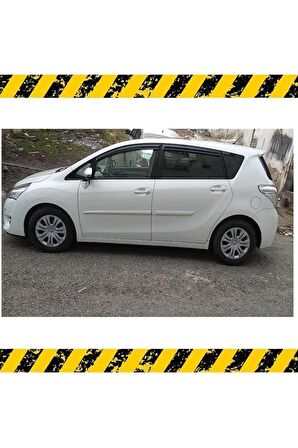 Toyota Verso Mügen Cam Rüzgarlığı 2010-2017 Arası 4 Lü Takım