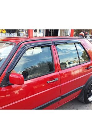 Volkswagen Golf 2 Mügen Cam Rüzgarlığı 4 Lü Takım