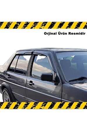 Vw Jetta Mügen Cam Rüzgarlığı Sedan 1984 - 1994 Arası 4 Lü Set