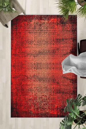 Kaymaz Taban Yıkanabilir Halı – Mutfak, Salon, Yatak Odası için Modern Dijital Baskı Halı (SLNHALI77