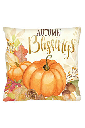 Autumn Blessings Yastık & Kırlent Kılıfı-Kırlent