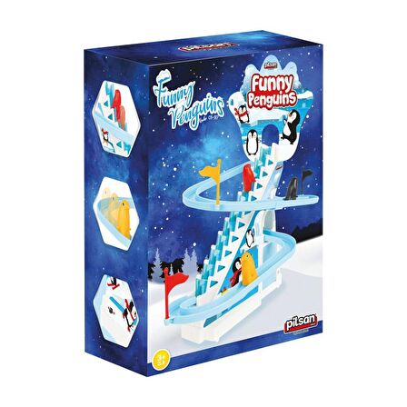 Pilsan Funny Penguins - Merdivenli Penguen Oyunu