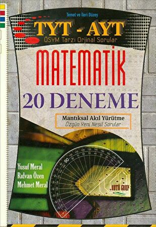 Gex TYT AYT Matematik 20 Deneme Mantıksal Akıl Yürütme