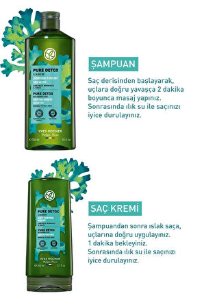 Yağlı Saçlar İçin Arındırıcı Orijinal Boy Şampuan, Saç Kremi Seti + La Roche Posay Jel