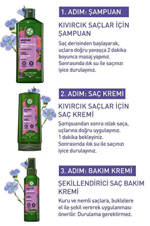 Kıvırcık Saçlara Özel Bakım Seti + La Roche Posay Jel