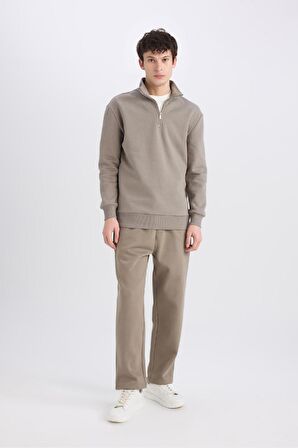 DeFacto Regular Fit Eşofman Altı Basic Düz Cepli Beli Bağcıklı Düz Paça D7836AX25SPKH510