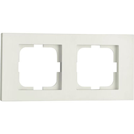 12 Adet Ovivo Grano Beyaz İkili Çerçeve