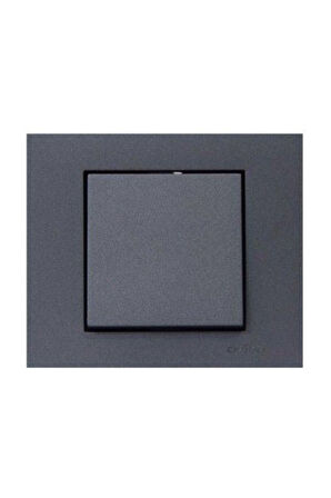 12 Adet Ovivo Grano Füme Anahtar Çerçeve Dahil