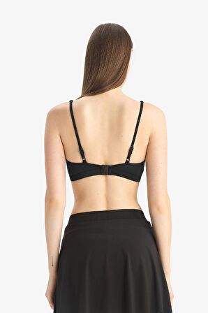 DeFacto Regular Fit Bikini Üstü-Fall in Love T5226AZ25SMBK81