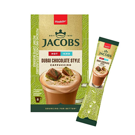 Jacobs Dubai Çik.Cappuccino / Caramel Latte 2 li Karma Paket
