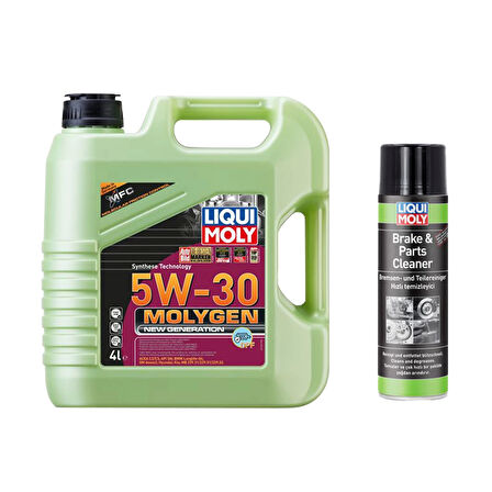 Liqui Moly 5W30 Dpf Molygen New Generation 4 Litre (21225) 5W-30 Motor Yağı Fren Balata Spreyi Hediyeli