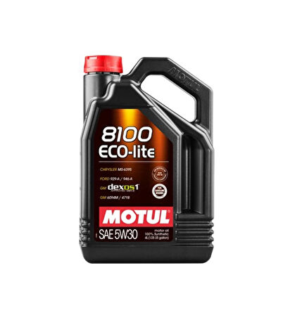 MOTUL 8100 ECO-LITE 5W30 4 LT