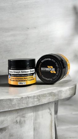 Restoreplus Kahve ve Espresso Makinesi Gıda Onaylı Silikon Gres Yağı - Nsf Sertifikalı-130 GR