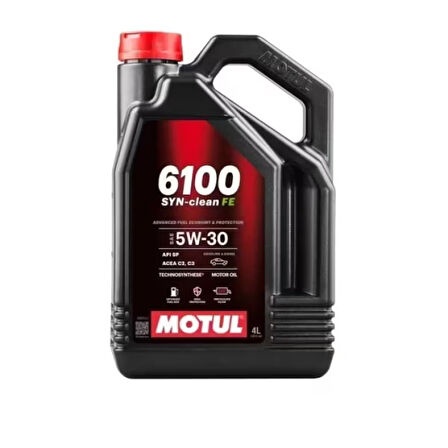 MOTUL 6100 SYN-CLEAN FE 5W30 4 LT (C2/C3)