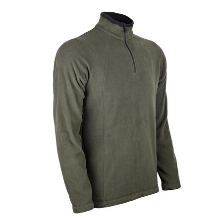 Evolite Fuga Kadın Mikro Polar Sweater - Haki