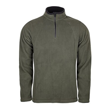 Evolite Fuga Kadın Mikro Polar Sweater - Haki