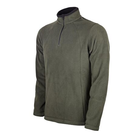 Evolite Fuga Kadın Mikro Polar Sweater - Haki