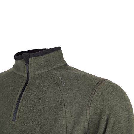 Evolite Fuga Kadın Mikro Polar Sweater - Haki