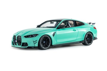 Solido S1814501 1/18 BMW M4 PERFORMANCE PARTS – SOLIDO WORKS TURQUOISE – 2025