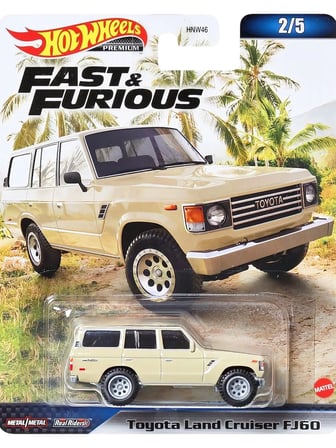 Hot Wheels Premium Fast & Furious Toyota Land Cruiser FJ60