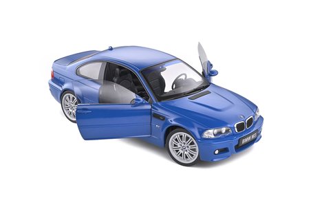 Solido S1806502 1/18 BMW E46 M3 Coupé – Laguna Blue – 2000