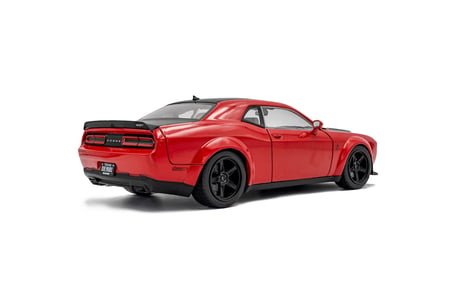Solido S1805718 1/18 Dodge Challenger Demon – TOR RED – 2023